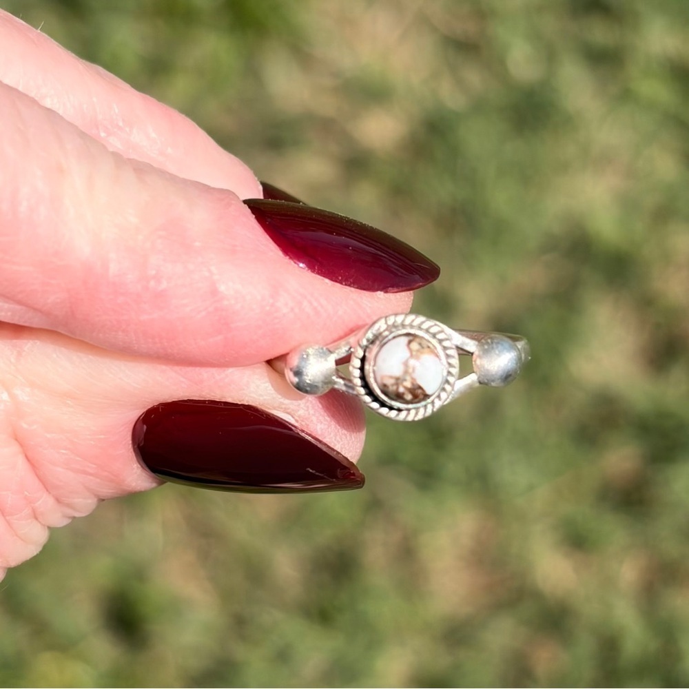 925 Sterling Silver Wild Horse Turquoise Ring